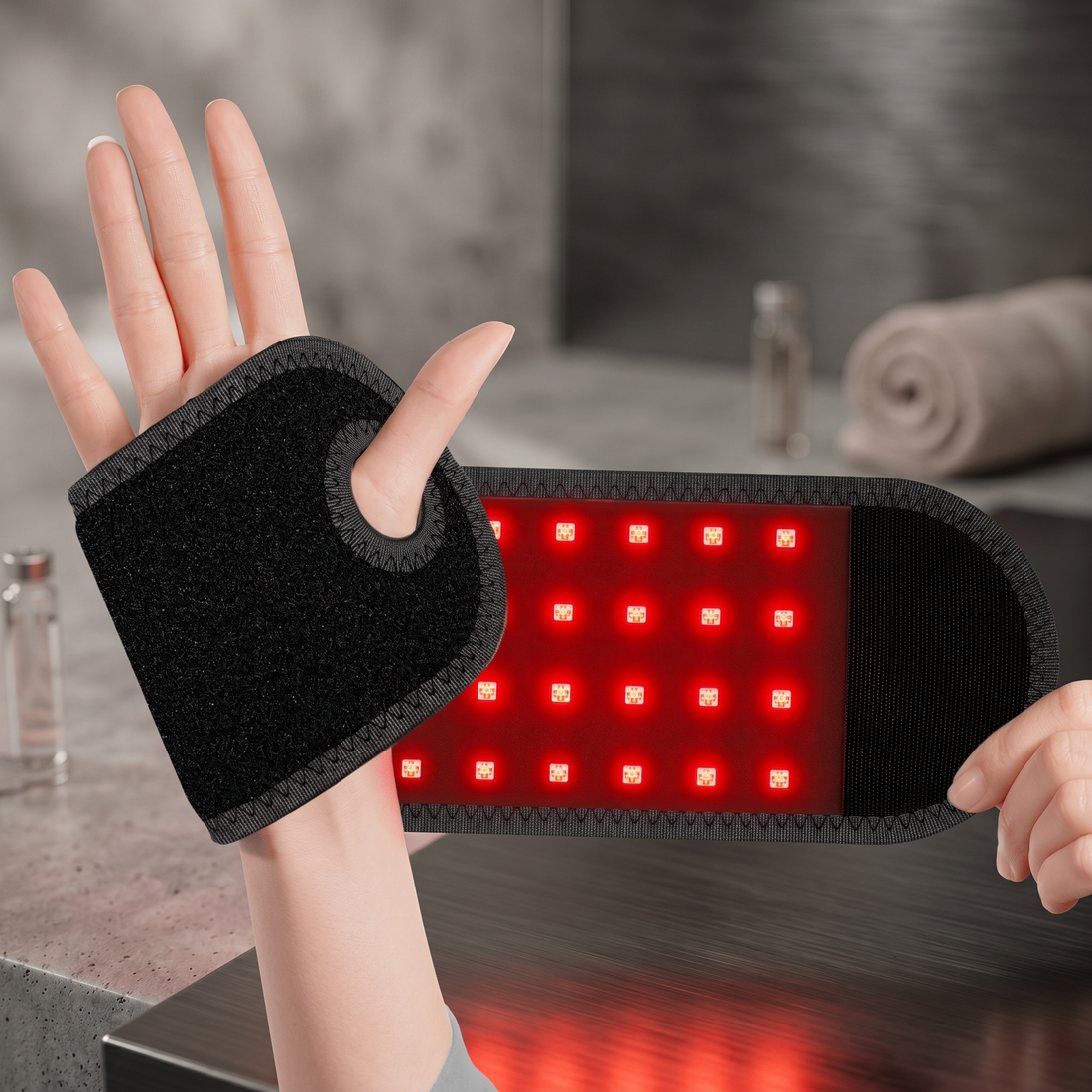 TheraWrap™ Red Light Therapy Wrist Wrap