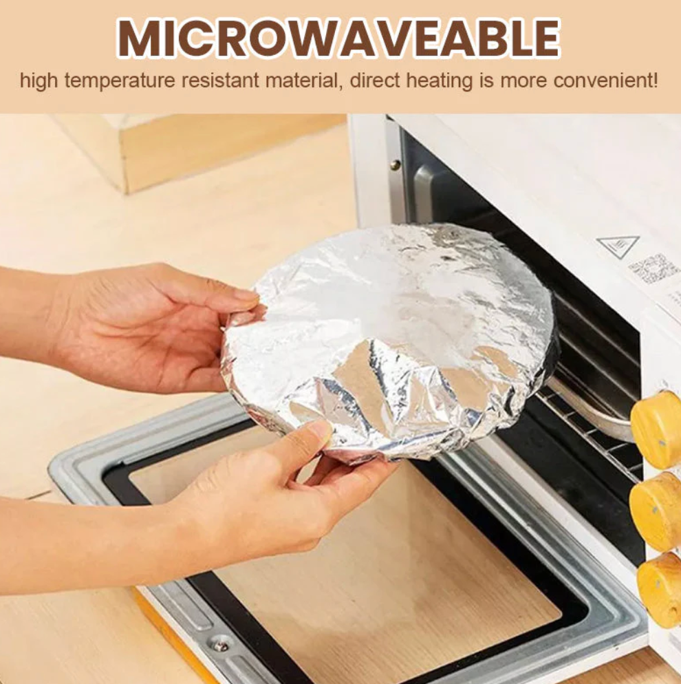 FreshLock™ Aluminum Foil Food Covers