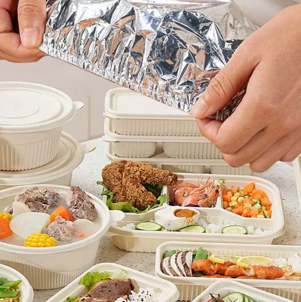 FreshLock™ Aluminum Foil Food Covers