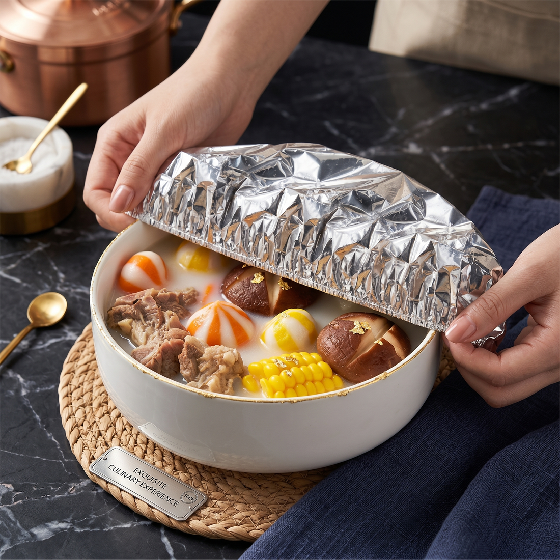 FreshLock™ Aluminum Foil Food Covers